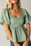 Wilder Blouse in Sage FINAL SALE