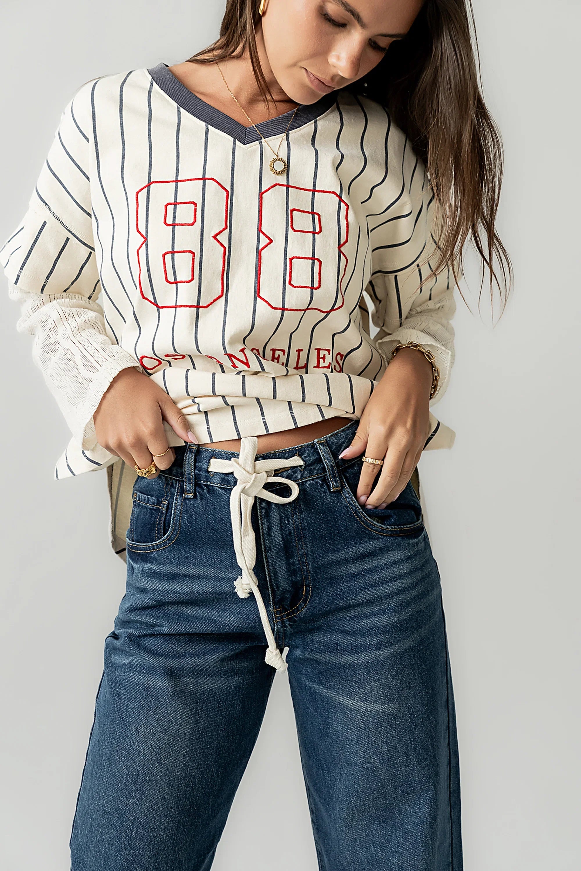 Maci Low Slung Baggy Jeans FINAL SALE
