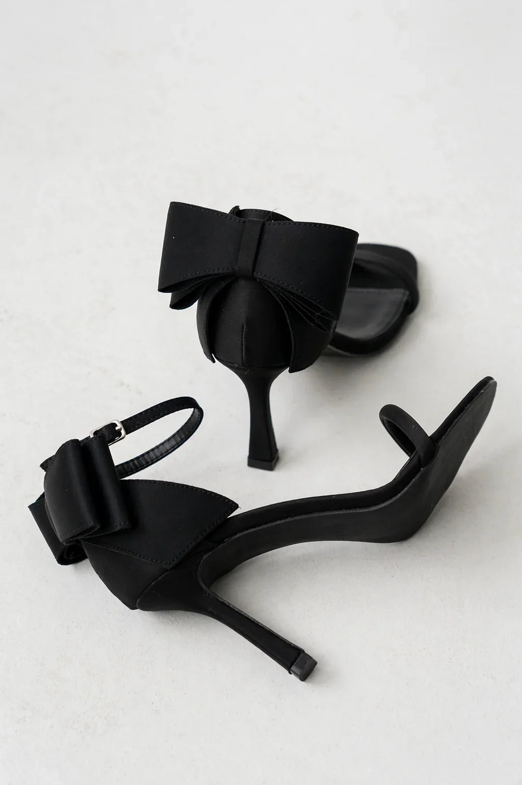 Marcel Bow Heels in Black
