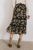 Cindie Tiered Midi Skirt FINAL SALE