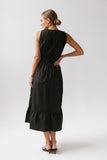 Carmina Tiered Dress in Black FINAL SALE