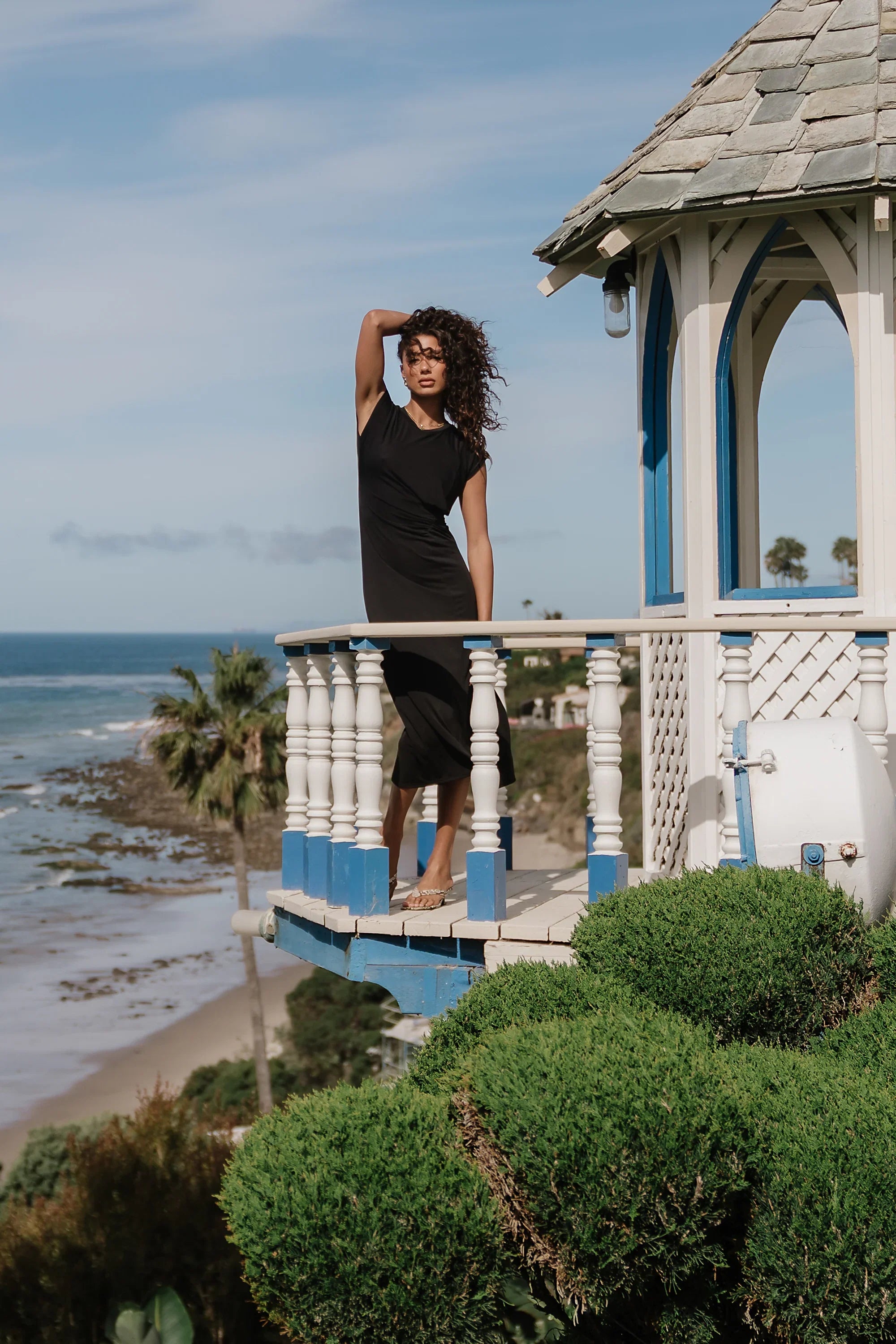 Quinn Gathered Maxi Dress