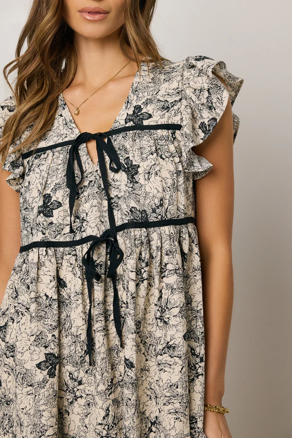 Kennie Floral Mini Dress FINAL SALE