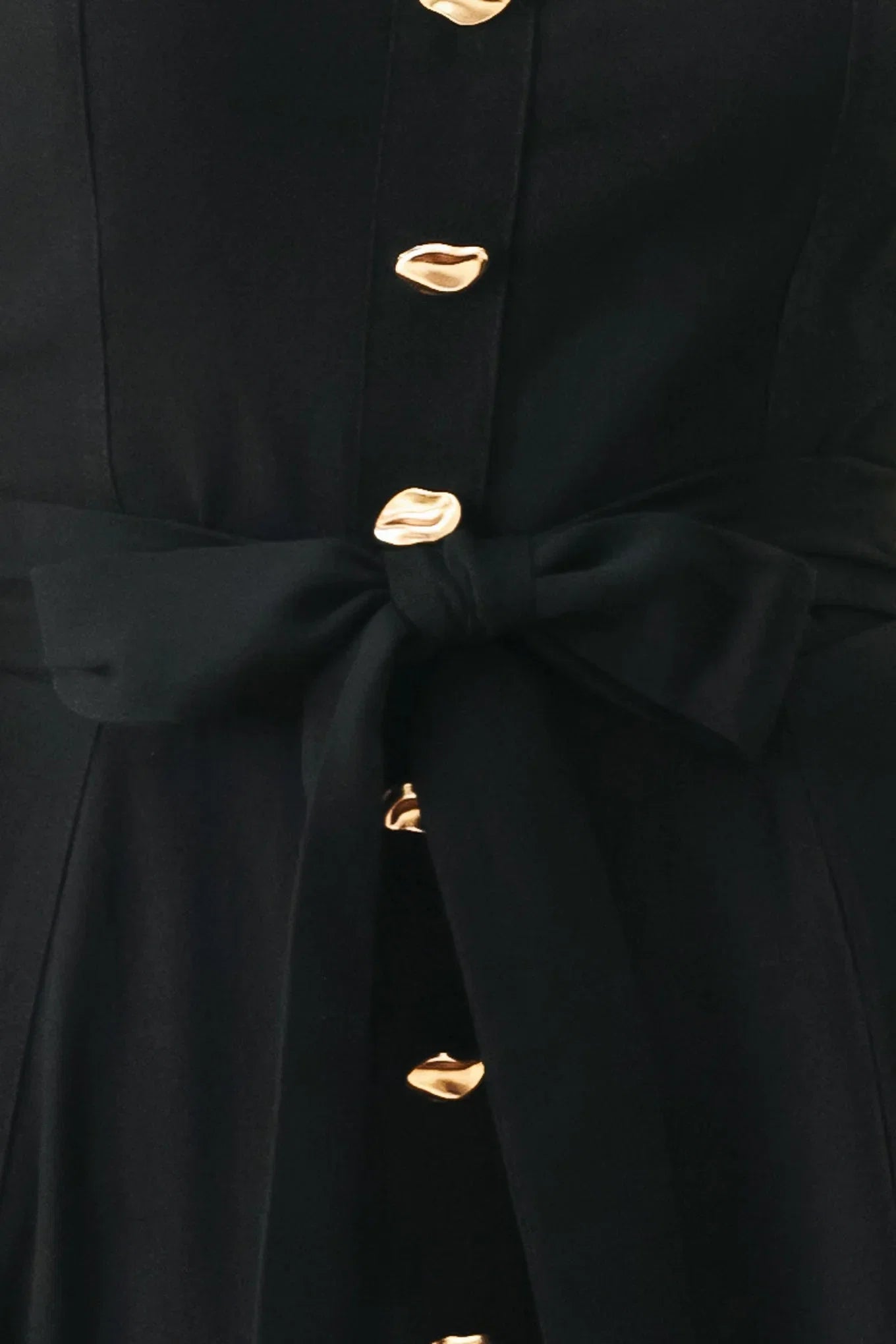 LOVELY NOIR BLACK MIDI DRESS