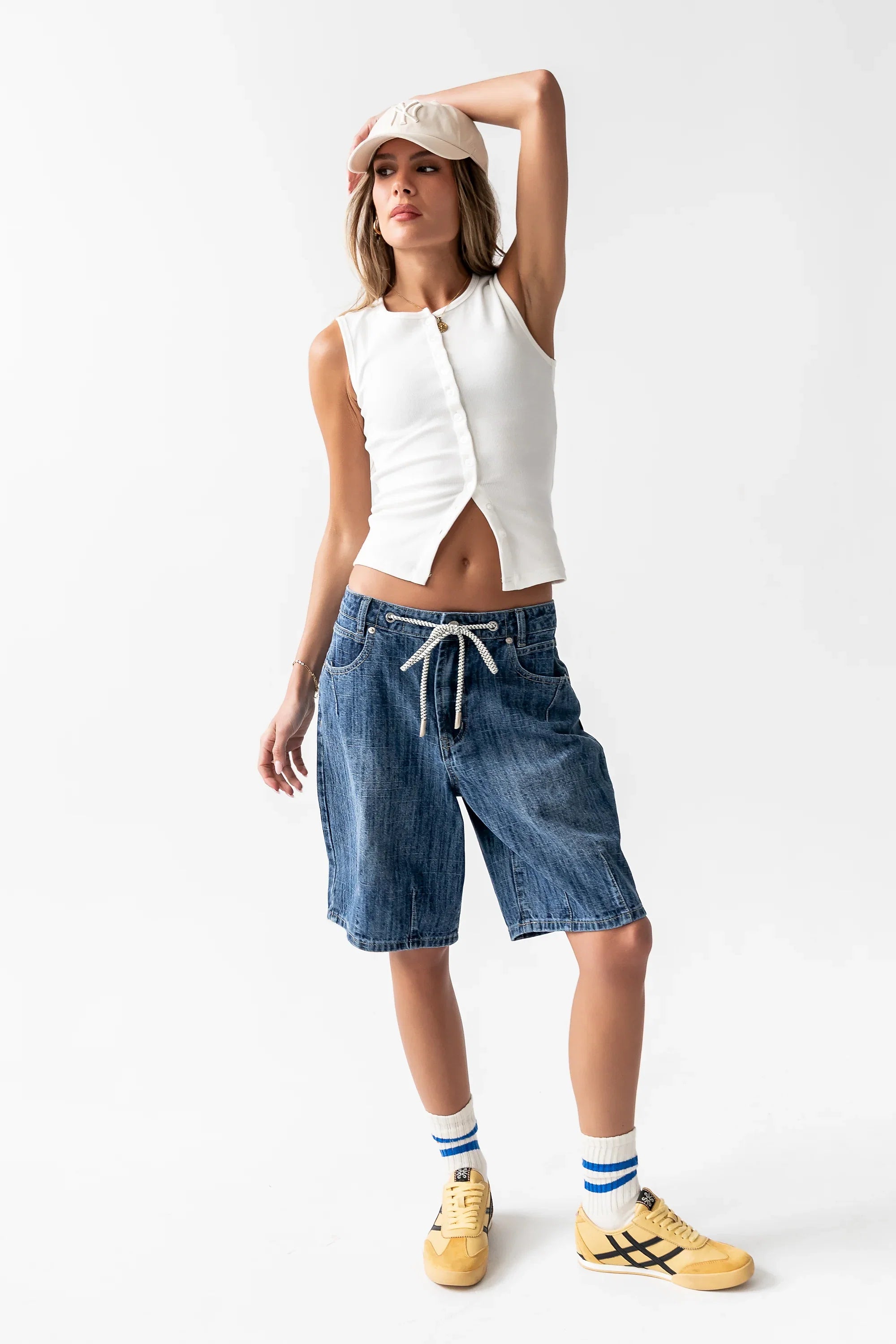 Ashley Barrel Bermuda Shorts