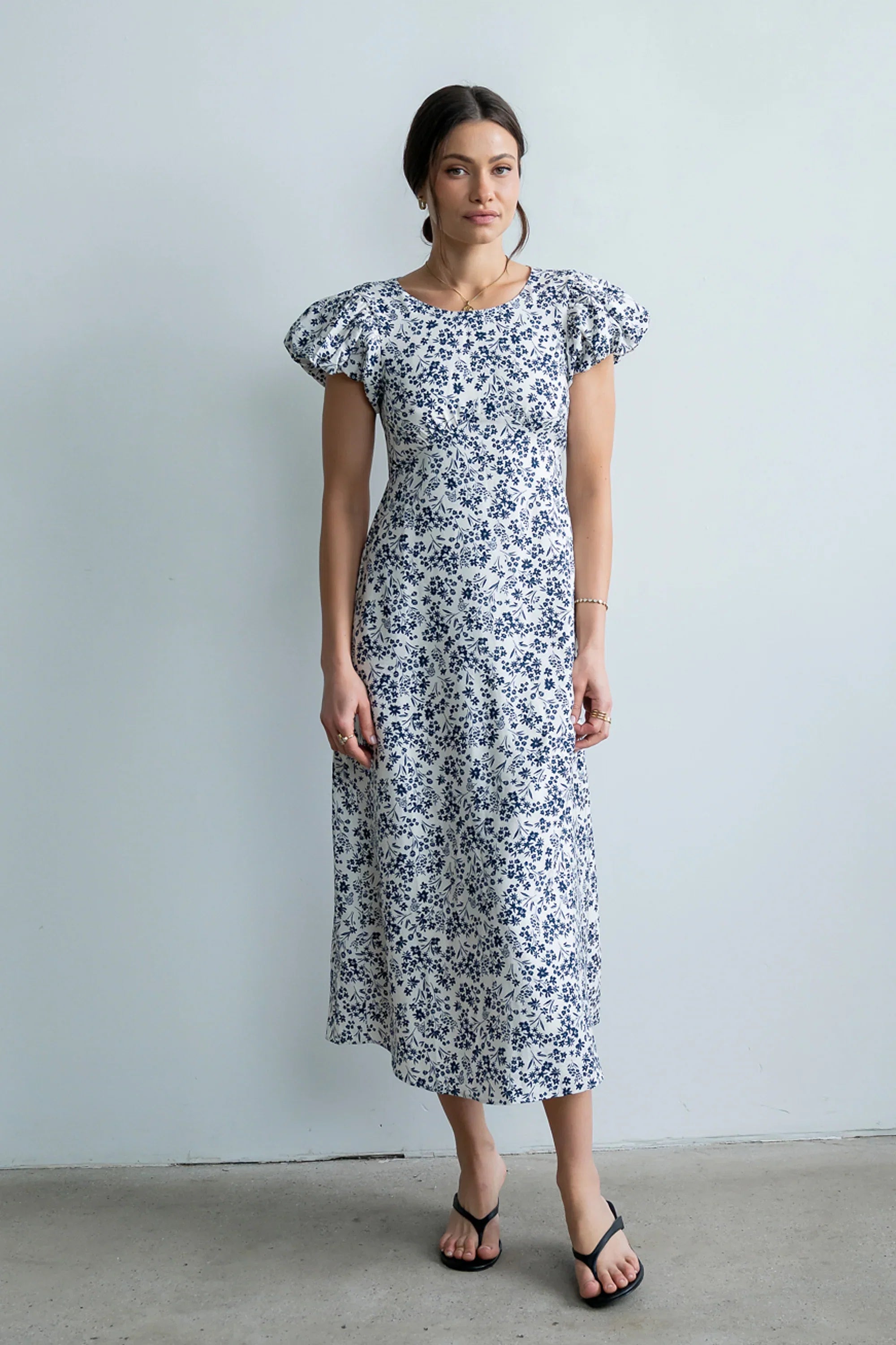 Smith Floral Midi Dress