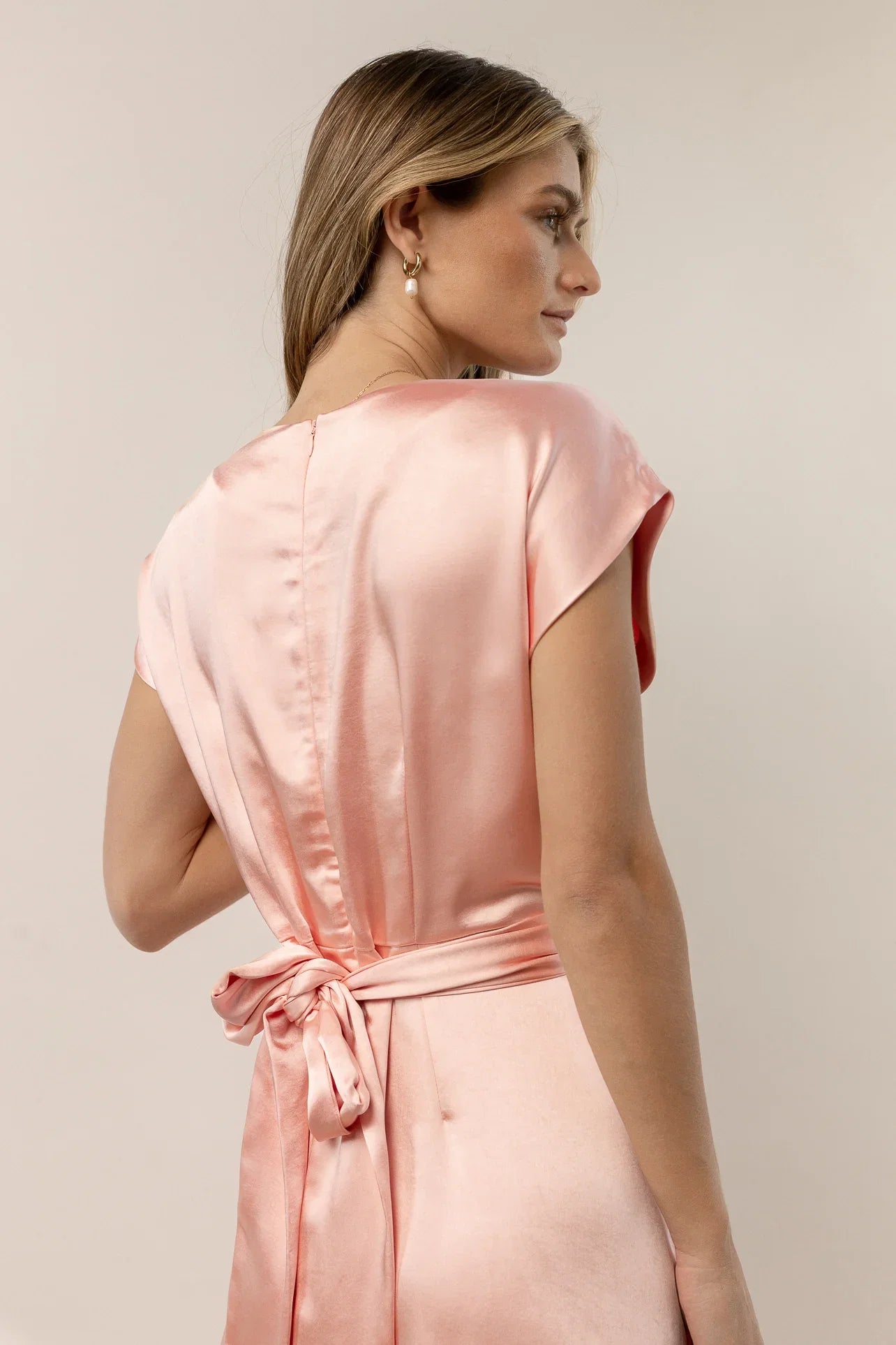 Rosalind Midi Dress in Pink FINAL SALE