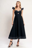 BEAUTIFULLY UNEXPECTED MIDI DRESS