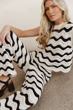 Elenor Knit Top in Black FINAL SALE