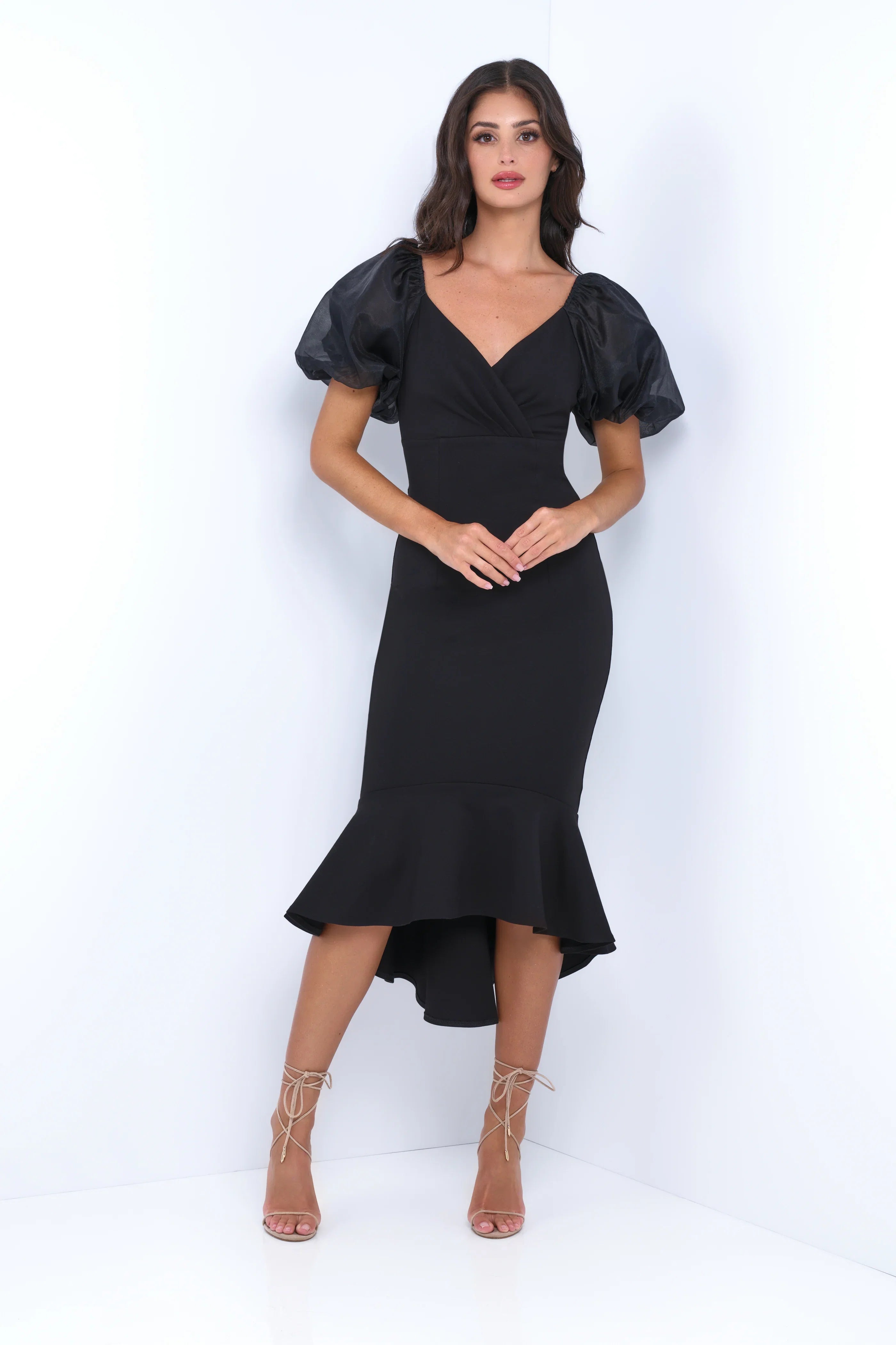 Diana Midi Dress Black