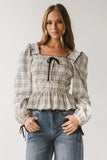 Vale Smocked Blouse in Black FINAL SALE