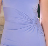 Britt Maxi Dress Periwinkle One Shoulder Dress