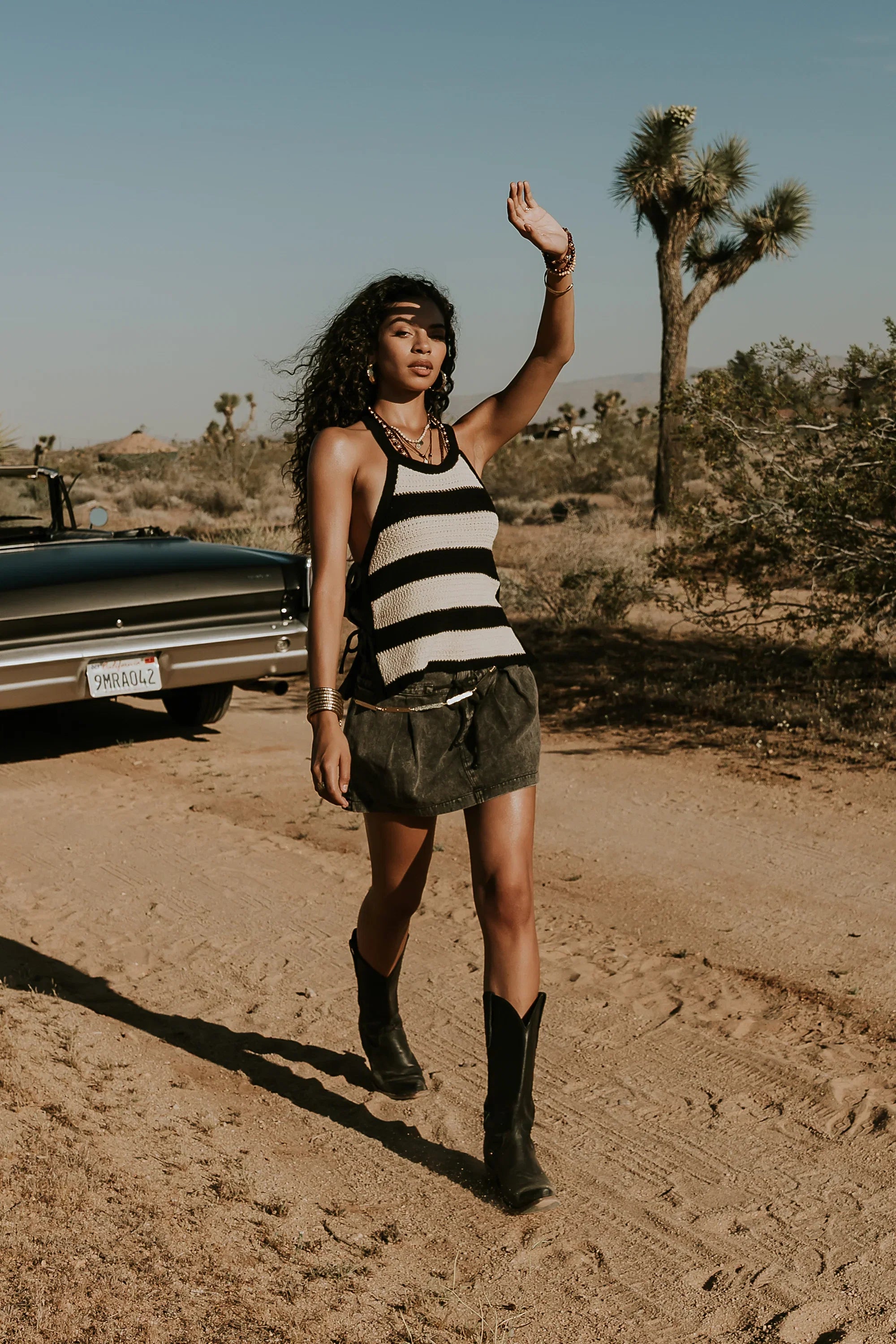 Hadley Striped Halter Top