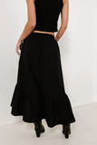 Arabella Maxi Skirt in Black FINAL SALE