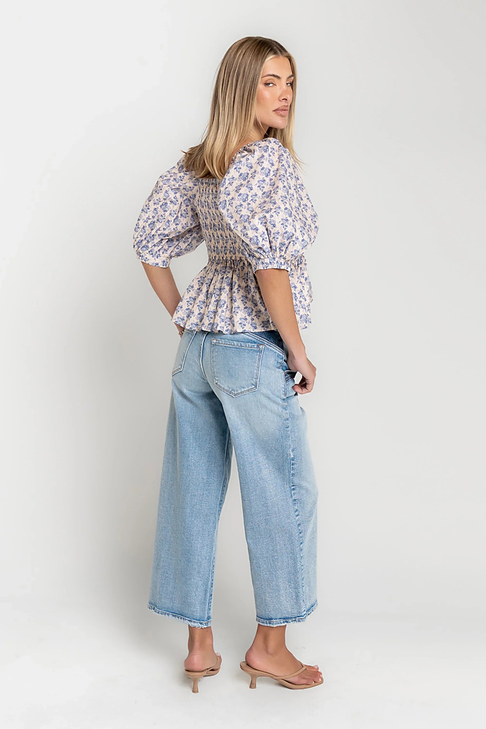 Andrea Peplum Blouse