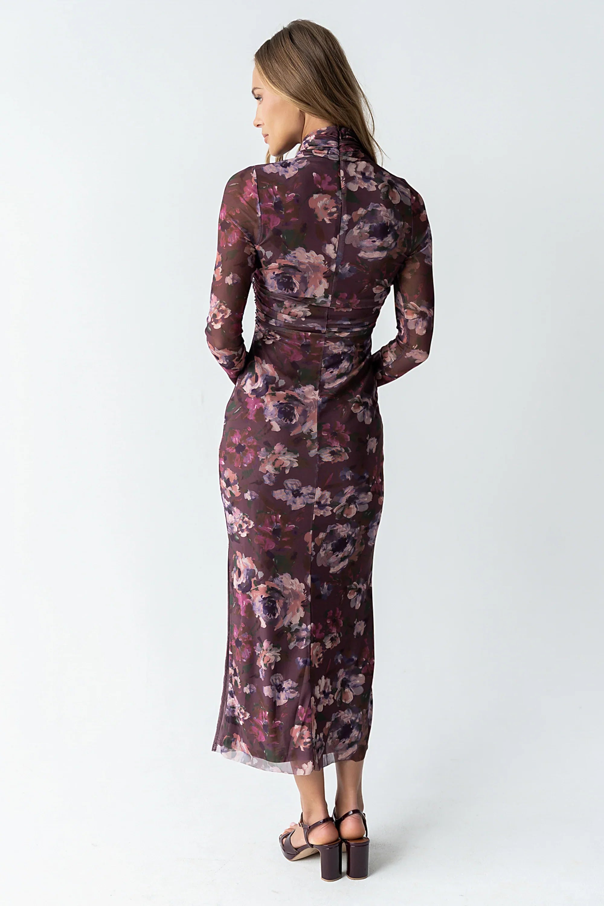 Jovie Floral Mesh Maxi Dress FINAL SALE