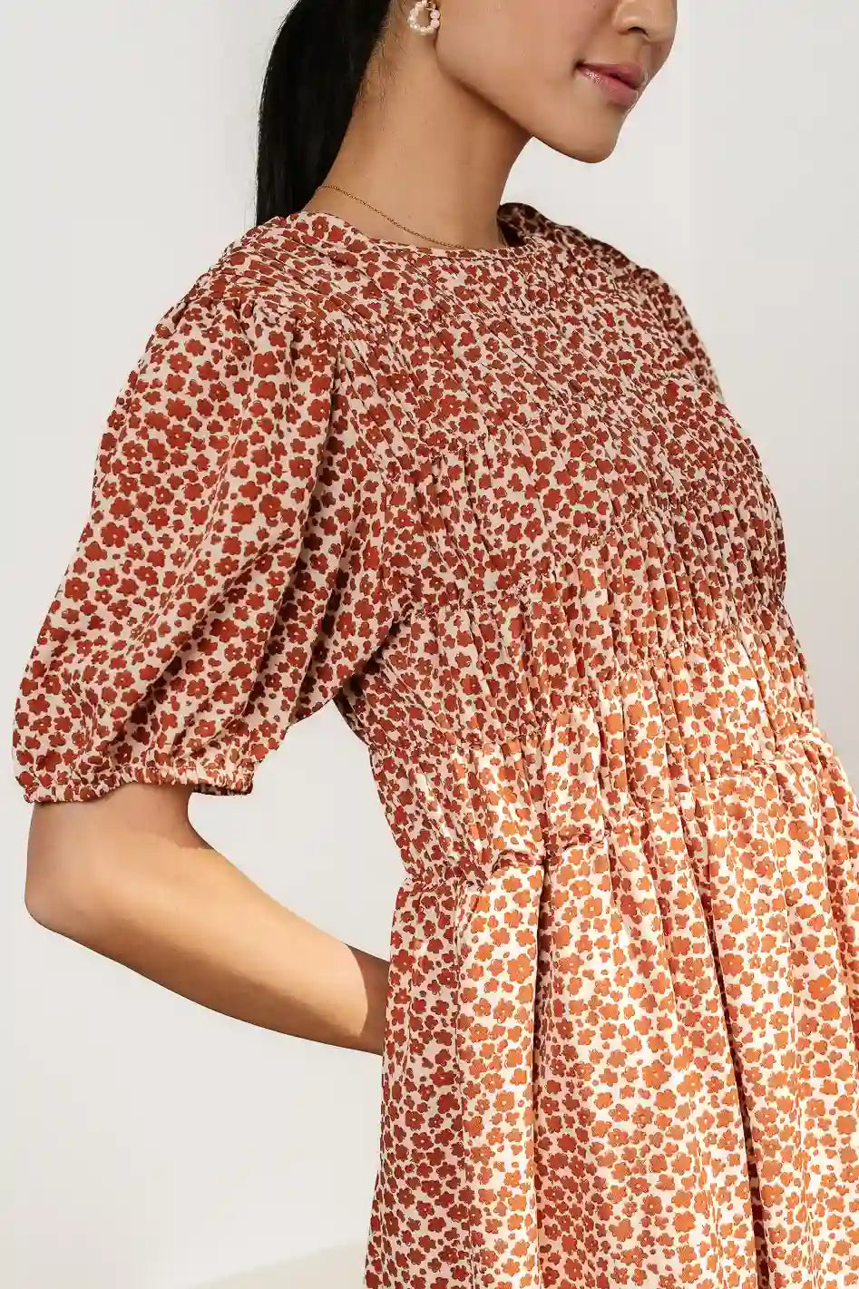 Shyla Floral Midi Dress FINAL SALE