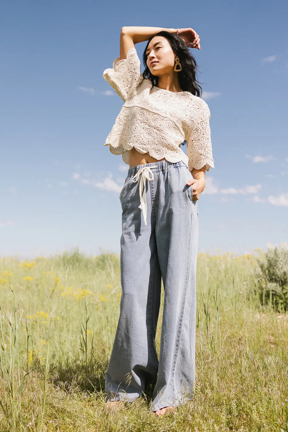 Mickey Wide Leg Jeans FINAL SALE