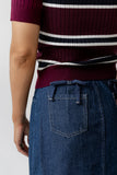 Saylor Denim Mini Skirt