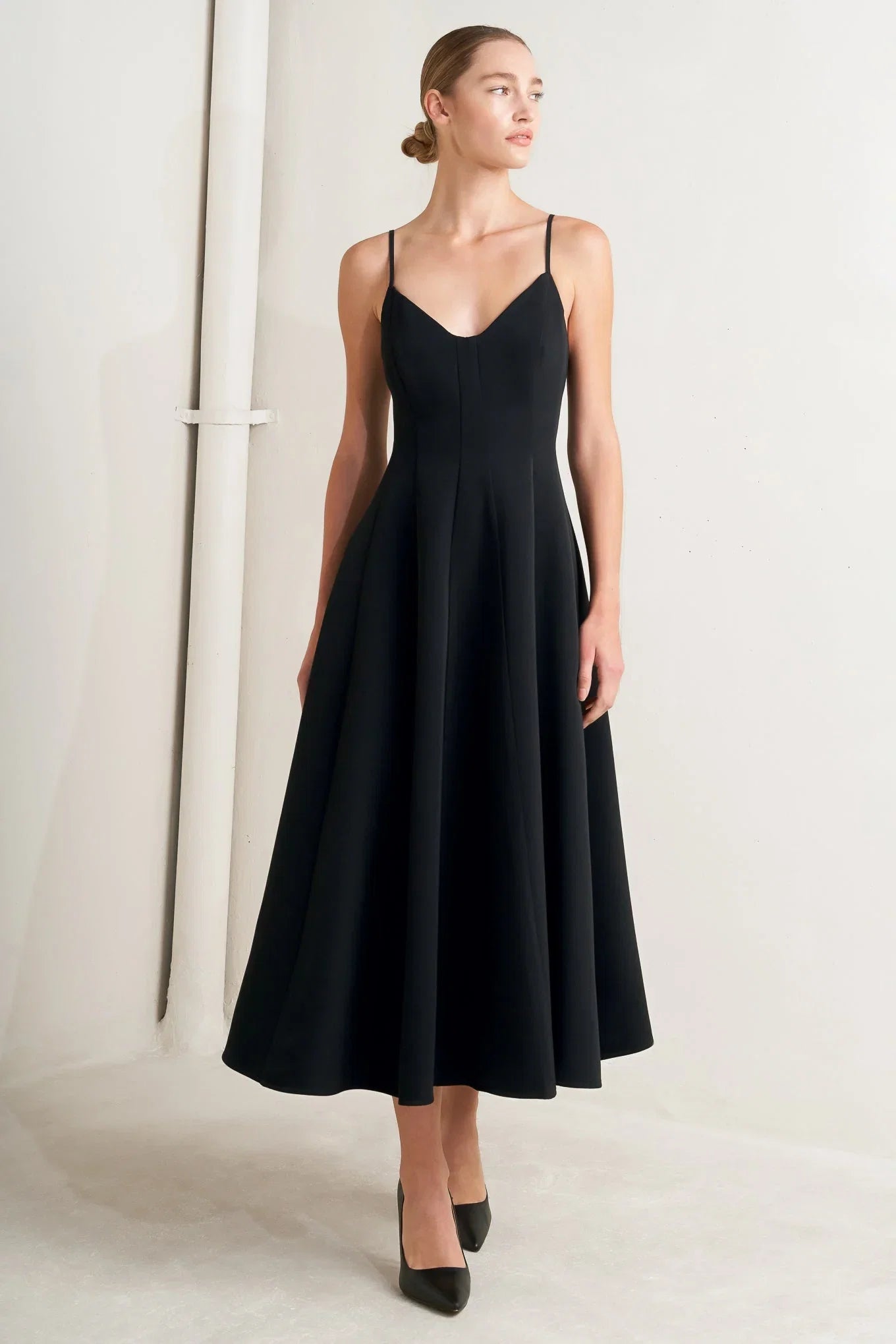 PURE INTENTIONS MIDI DRESS