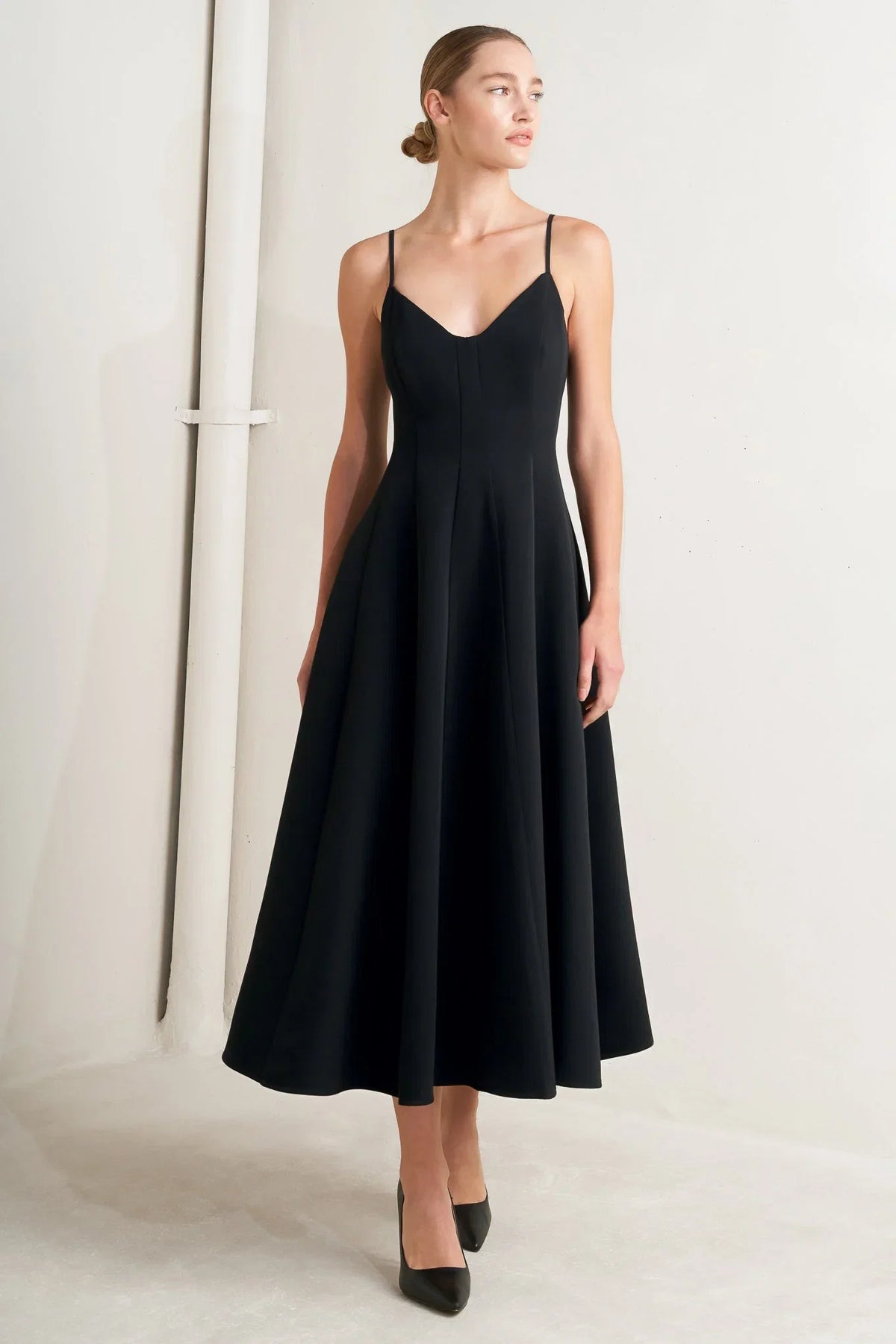 PURE INTENTIONS MIDI DRESS