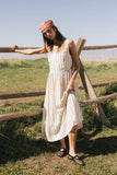 Lia Striped Midi Dress FINAL SALE