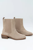 Effie Ankle Boot in Taupe FINAL SALE