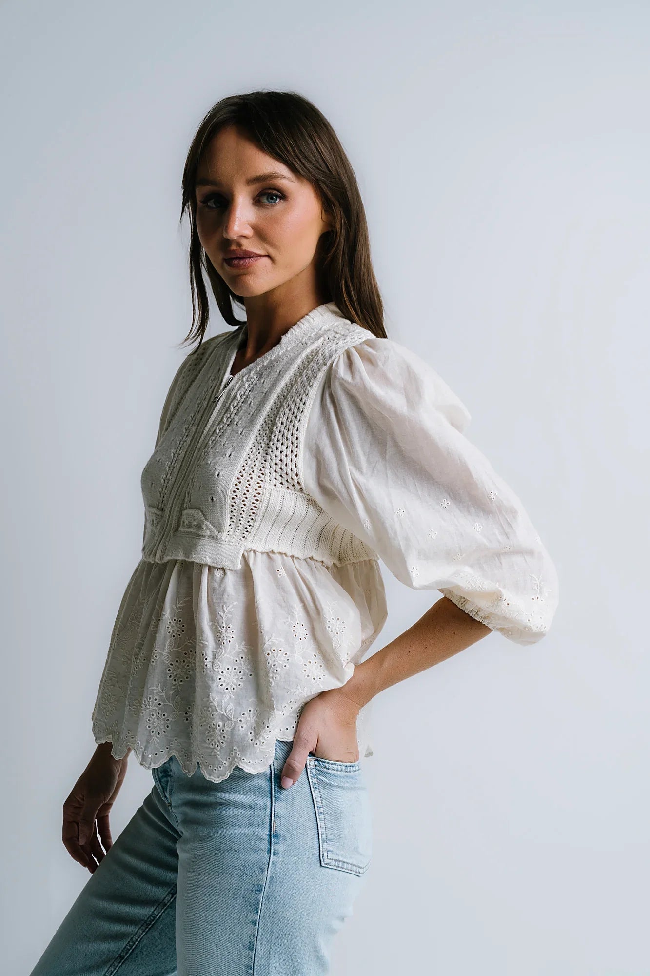 Corey Embroidered Sweater