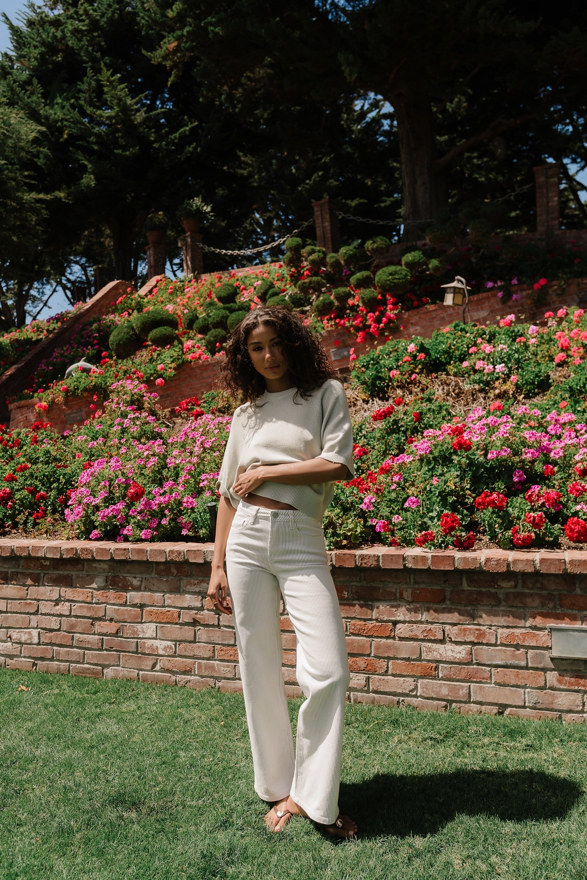 Camille Oversized Sweater in Mint