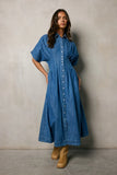 Kolby Button Front Maxi Dress FINAL SALE