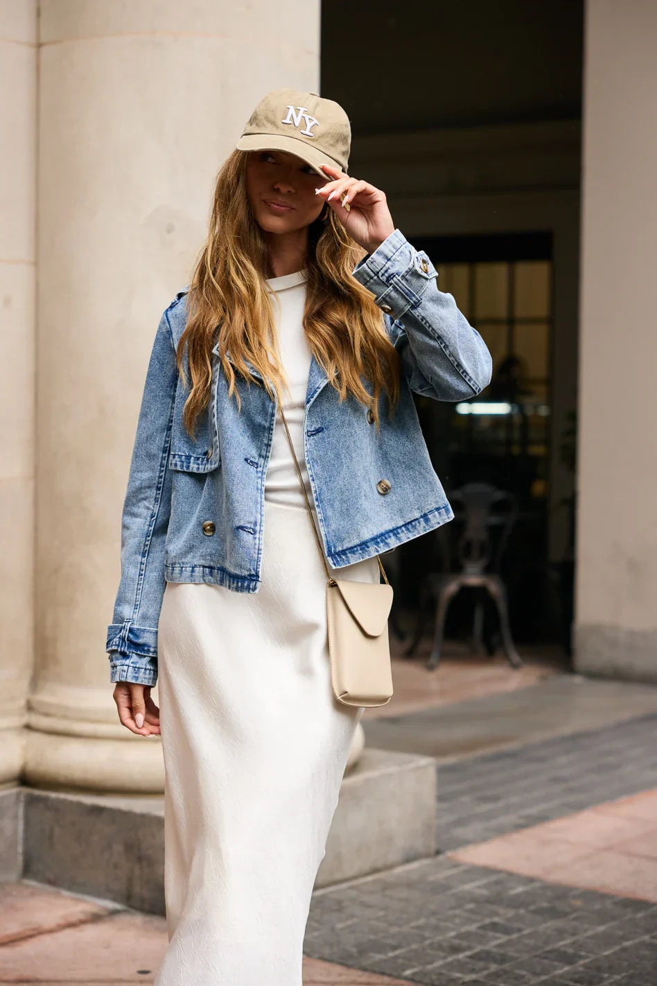 Jones Cropped Trench FINAL SALE