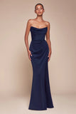 Johanna Gown Strapless Fitted Gown