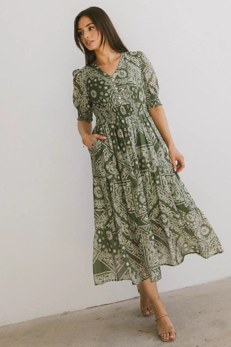 Dia Paisley Midi Dress FINAL SALE