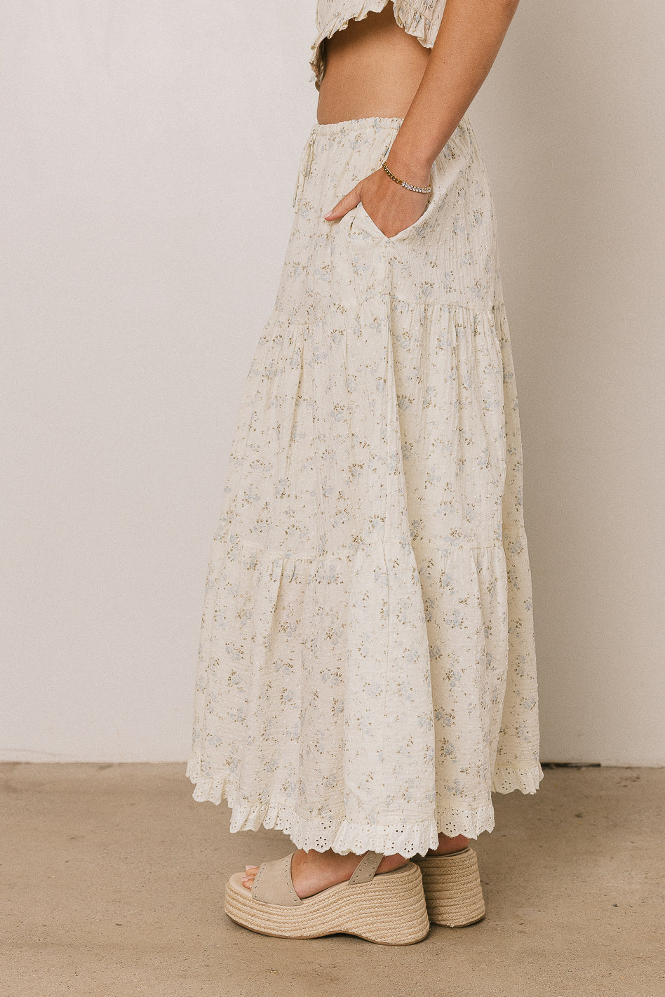 Eileen Floral Maxi Skirt FINAL SALE