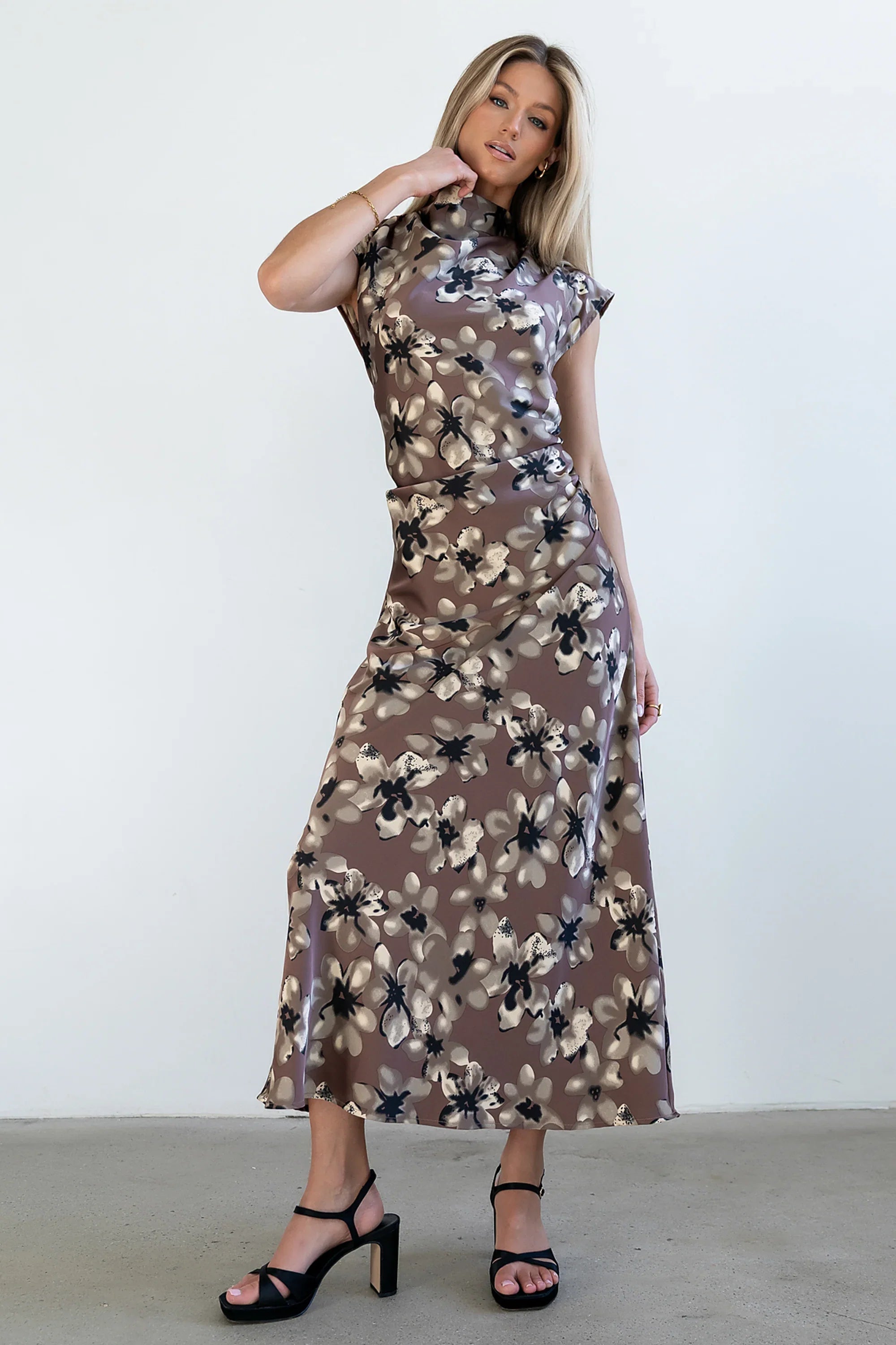 Janette Floral Maxi Dress FINAL SALE