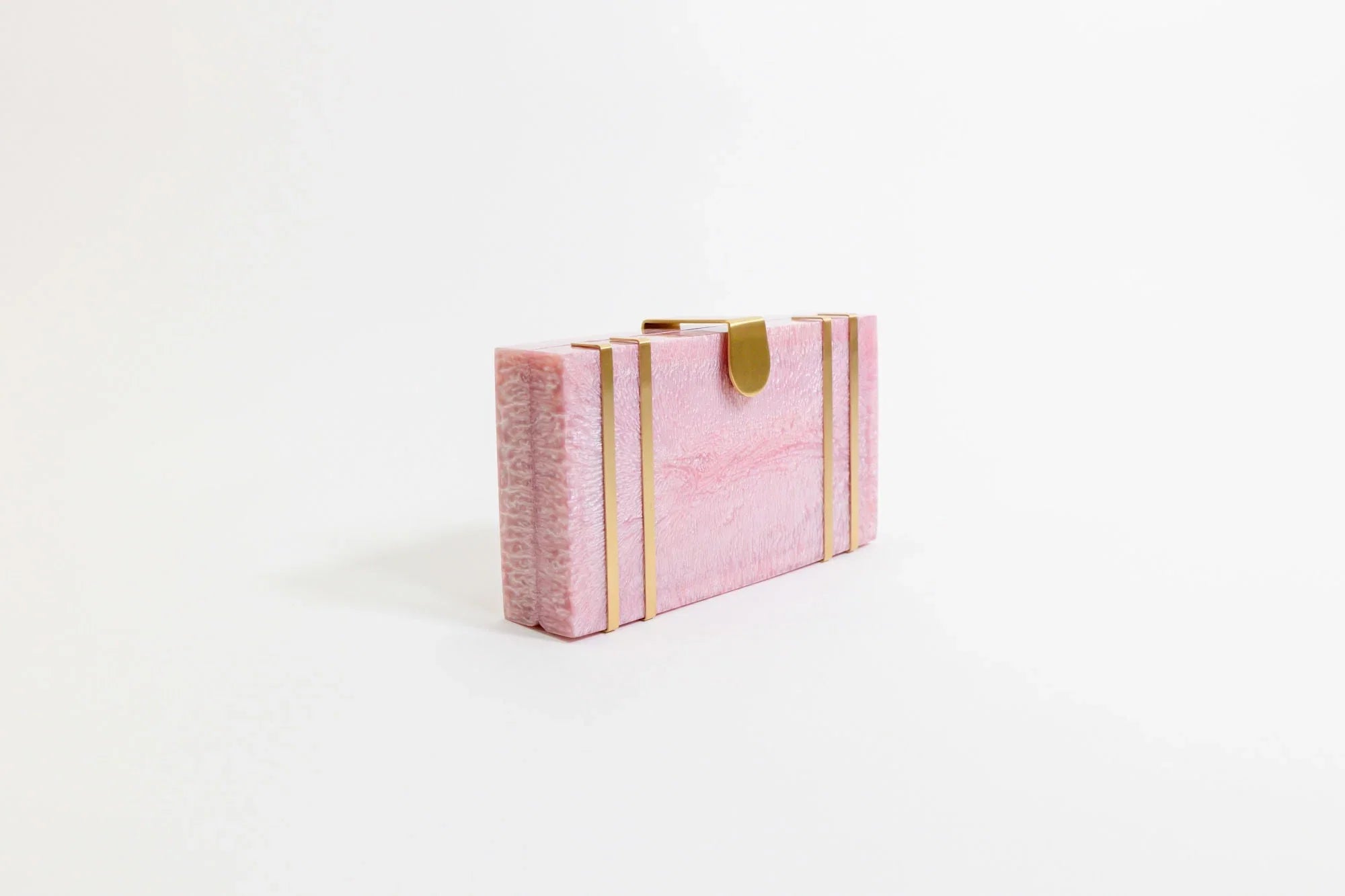 Opulent Clutch Rose Quartz