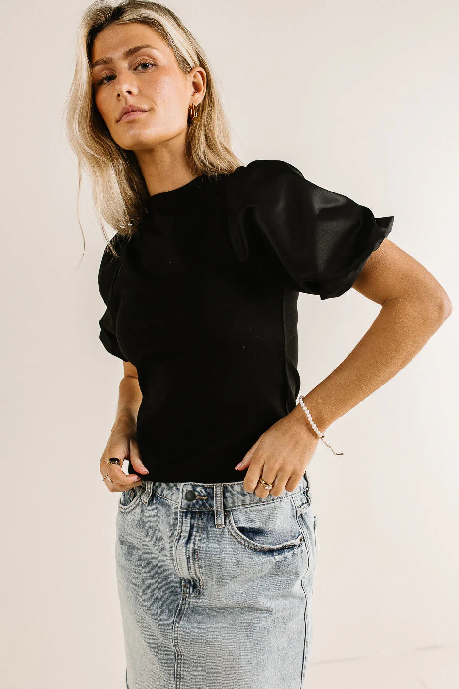Octavia Top in Black FINAL SALE