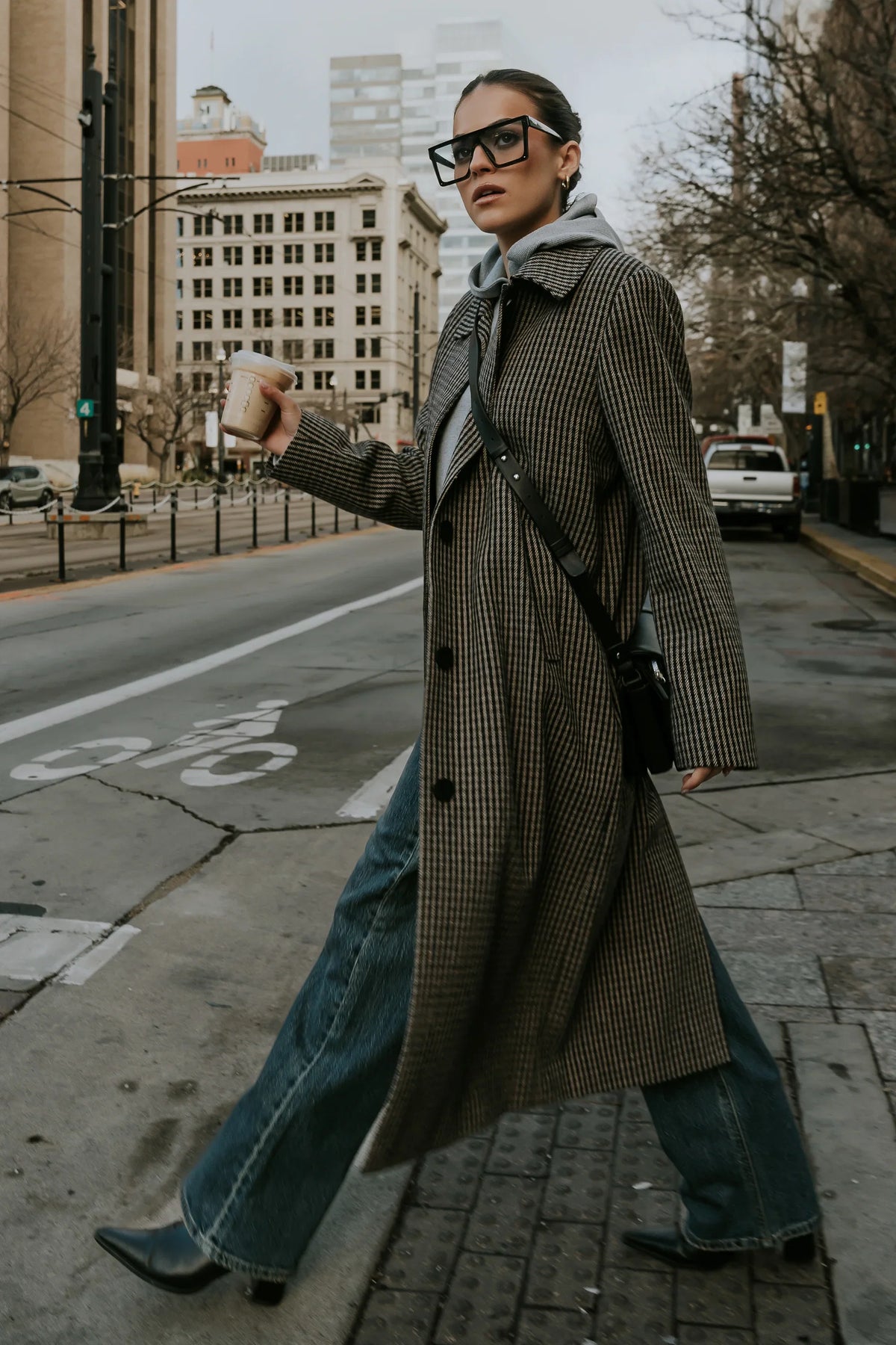 Marley Gingham Coat