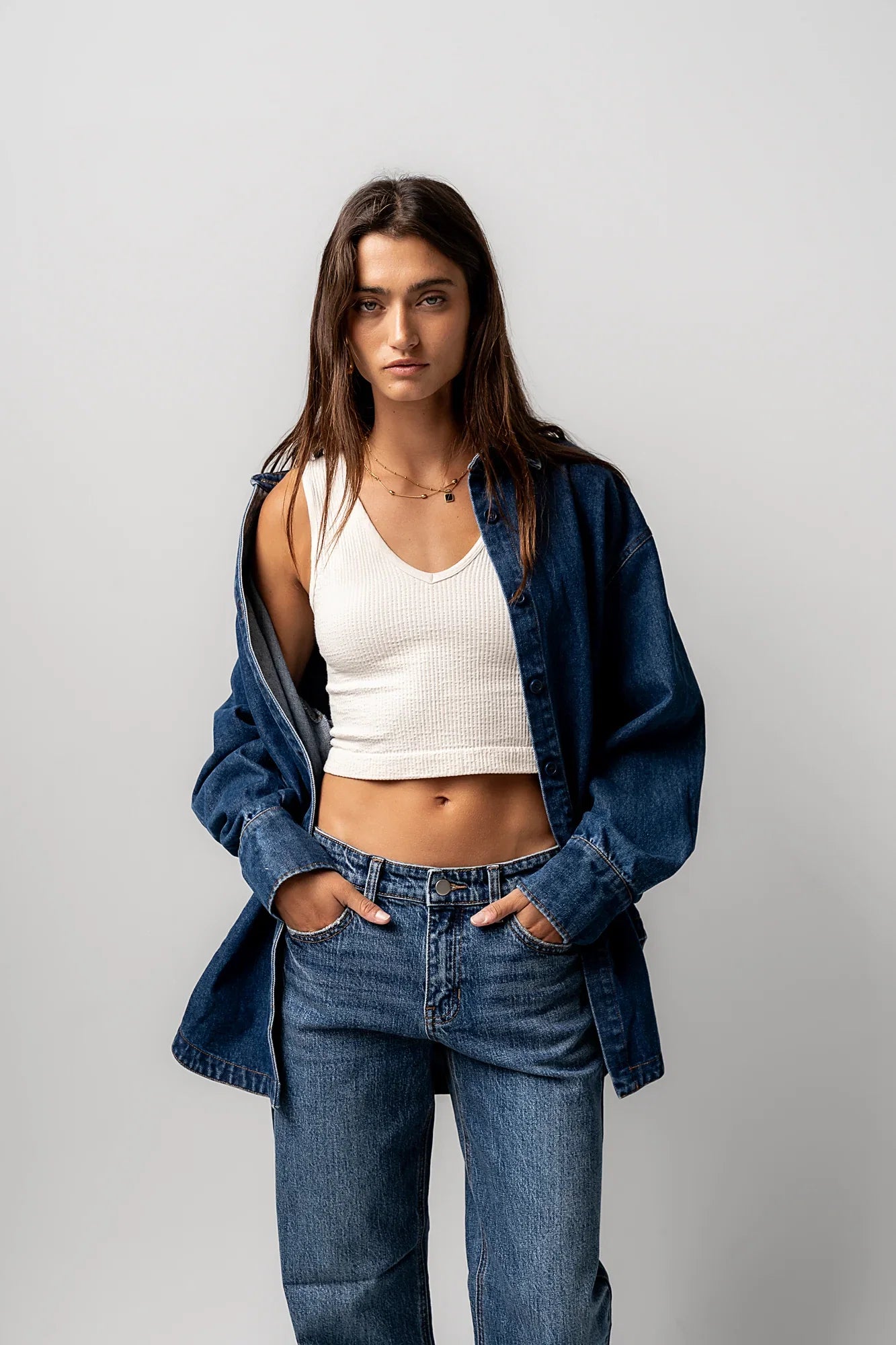 Maddy Oversized Button Up FINAL SALE