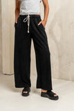 Nico Wide Leg Pants in Black FINAL SALE