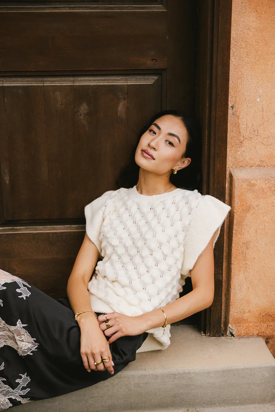 Molly Textured Sweater FINAL SALE