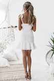 The Shona Dress White Mini Dress