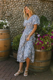Kaylani Floral Midi Dress FINAL SALE