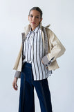 Ronie Striped Button Up