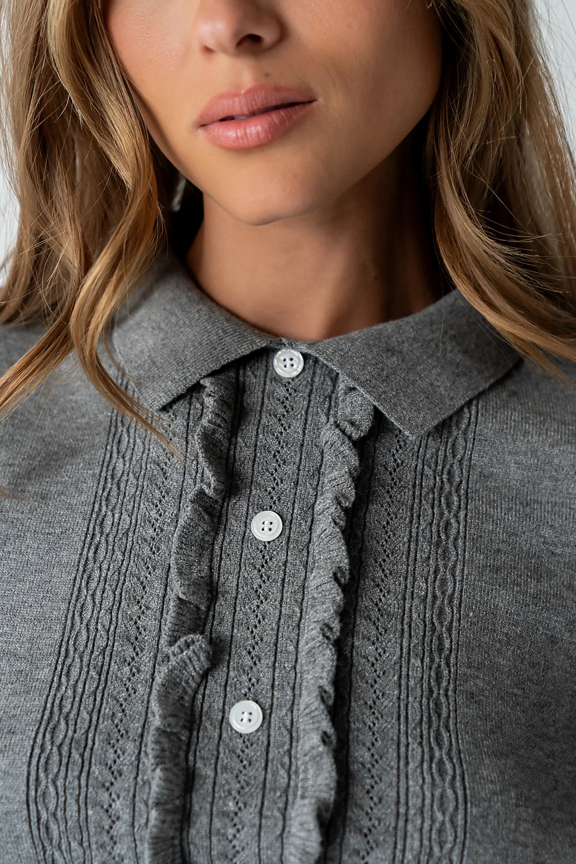 Isla Collared Sweater FINAL SALE