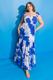 FEEL LIKE MOVING FLORAL MAXI DRESS