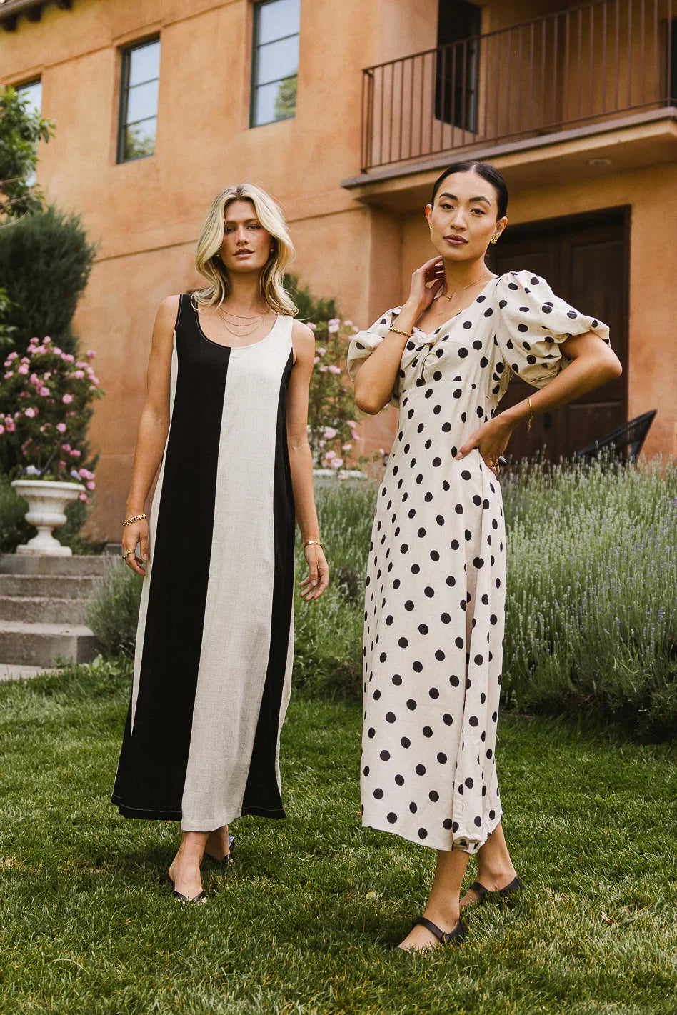 Solene Striped Maxi Dress FINAL SALE