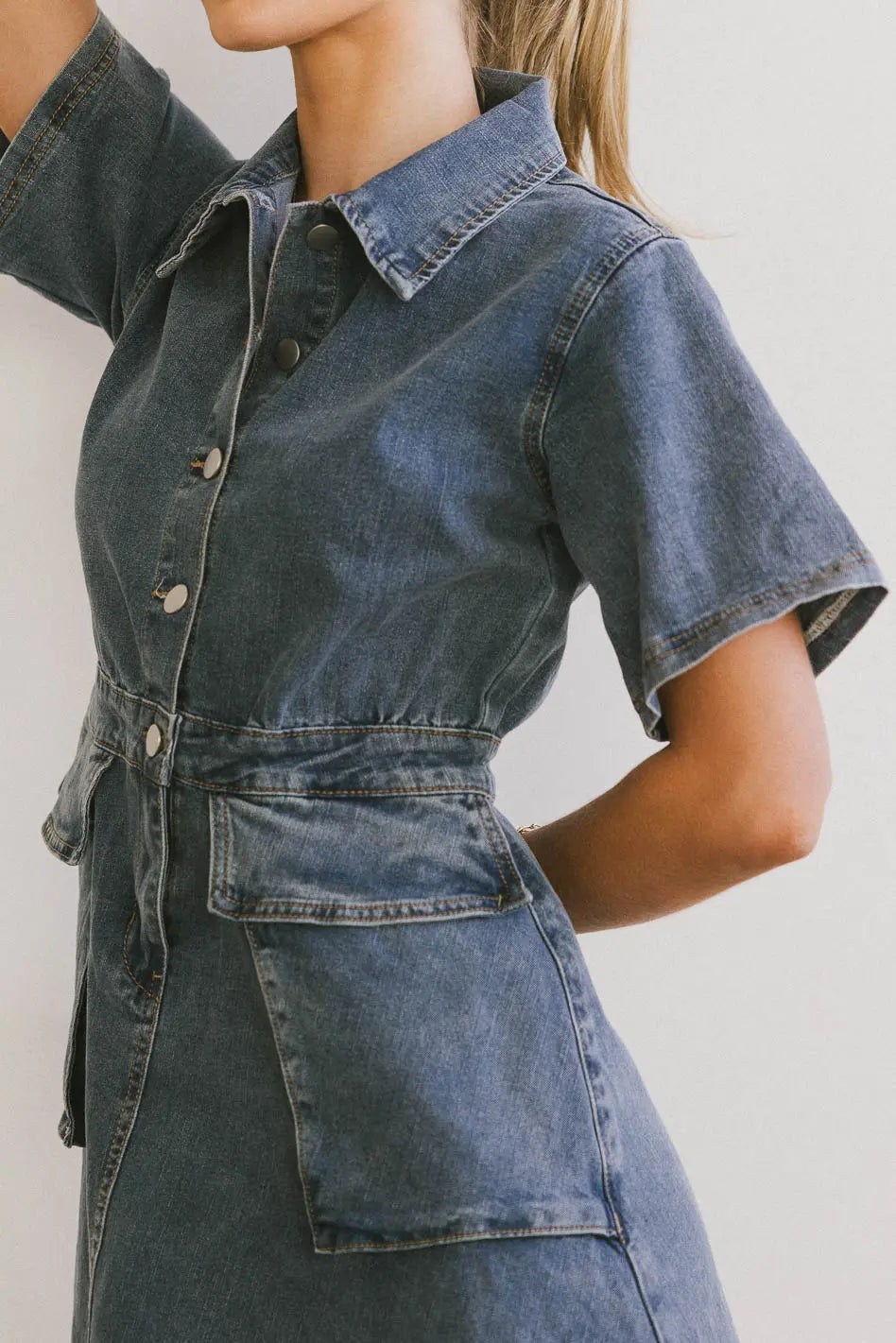 Jessie Denim Dress FINAL SALE