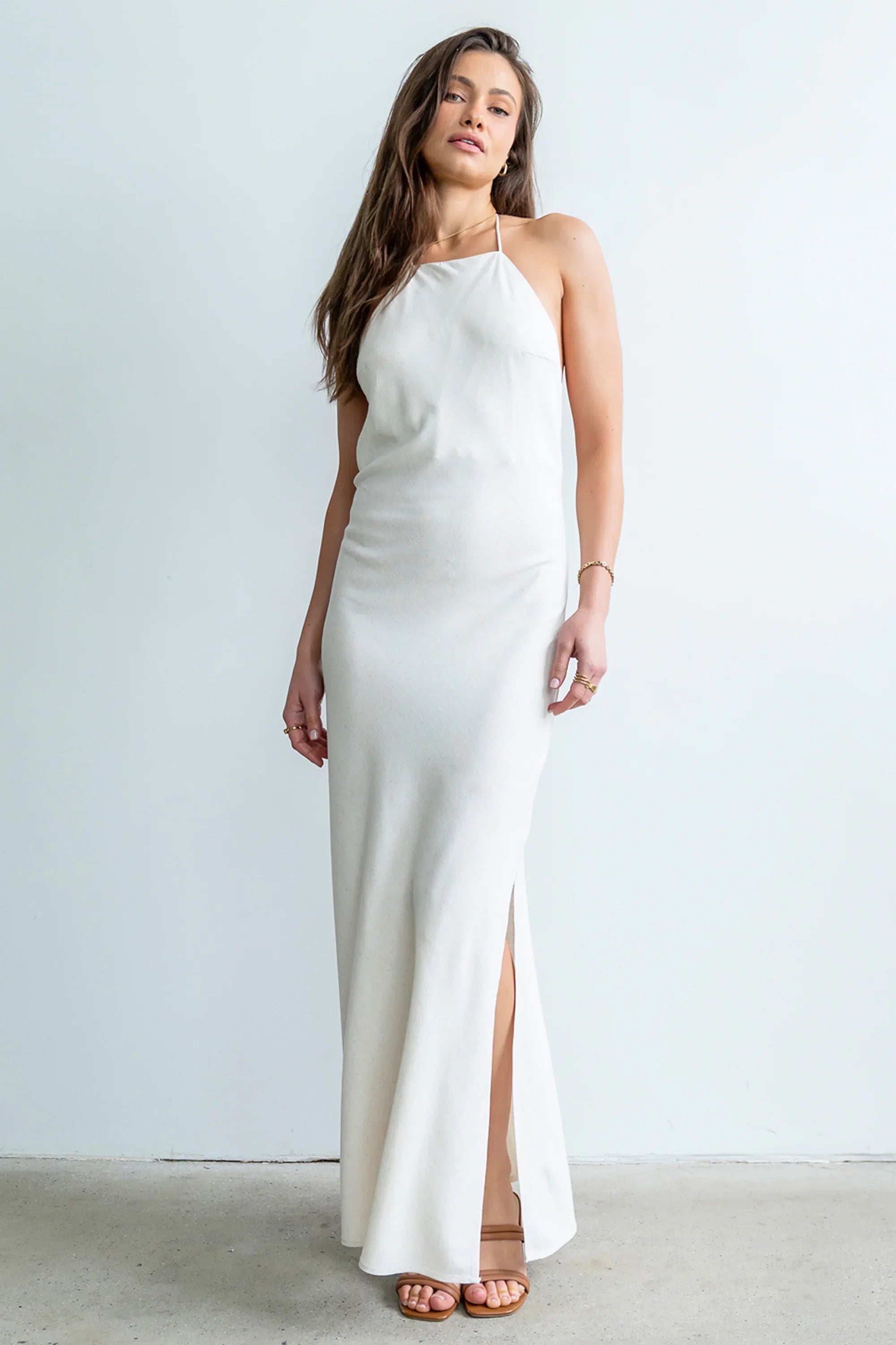 Winnie Halter Maxi Dress