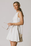 Liora Mini Dress in White FINAL SALE